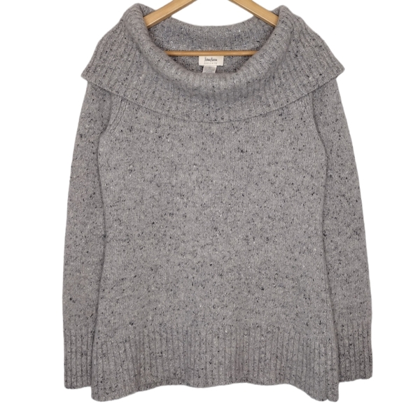 Neiman Marcus Exclusive Women's 100% Cashmere Knit Pullover Cowlneck Sweater - Picture 1 of 11